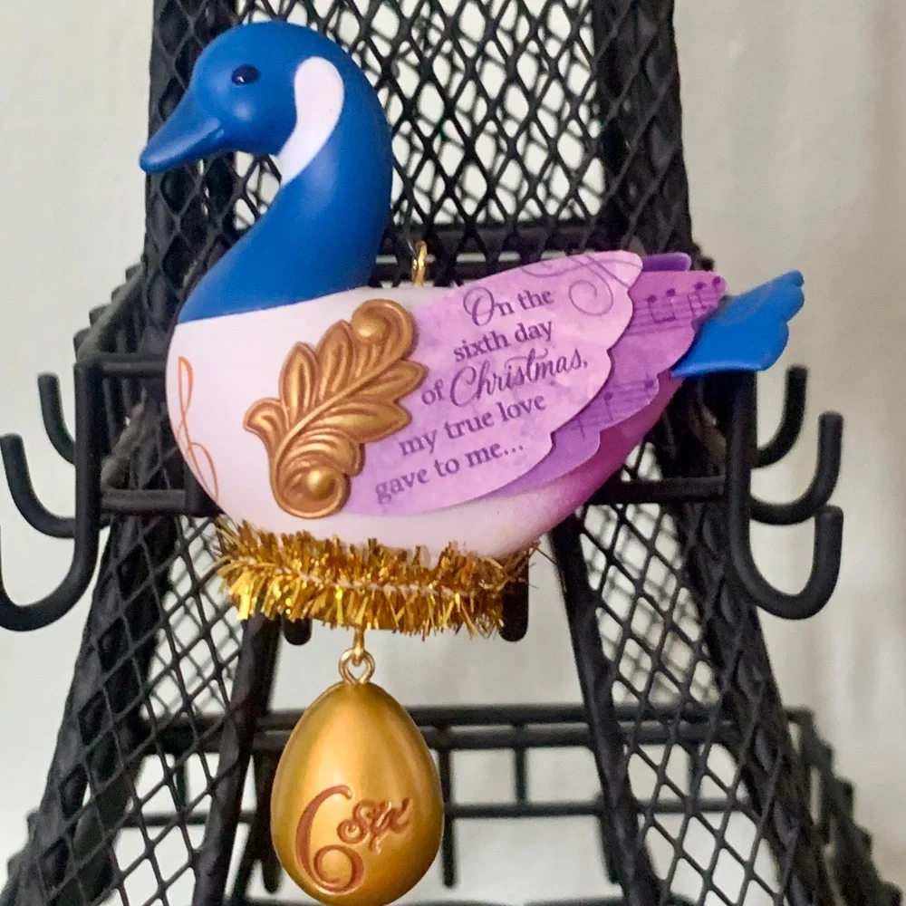 Hallmark Keepsake 2016 Six Geese-A-Laying Twelve Days of Christmas